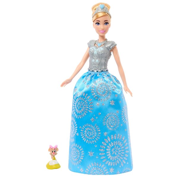 Disney Cinderella Fashion Surprise Puppe mit 12 Modeaccessoires