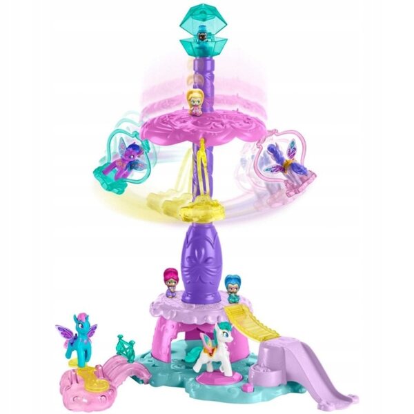 Shimmer e Shine Fisher-Price Unicorn Playground 48 cm con Figure e Accessori