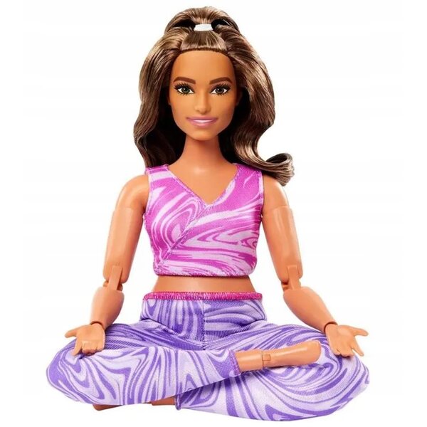 Barbie Made to Move Yoga mit 22 Artikulationspunkten für natürliche Posen