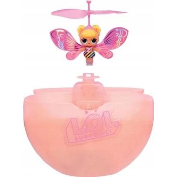 LOL Surprise Magic Wishies Flying Doll Pink Wings med USB-styret flyvning
