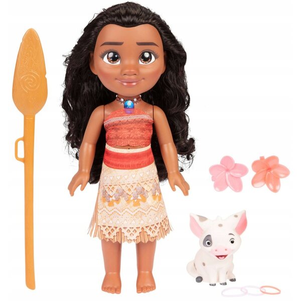 Interaktive Disney-Prinzessin Moana-Puppe mit Pua und Originalliedern