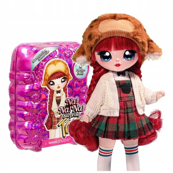 NA NA NA SURPRISE Teens Samantha Smartie Puppe 28 cm – Mode und einzigartiger Stil