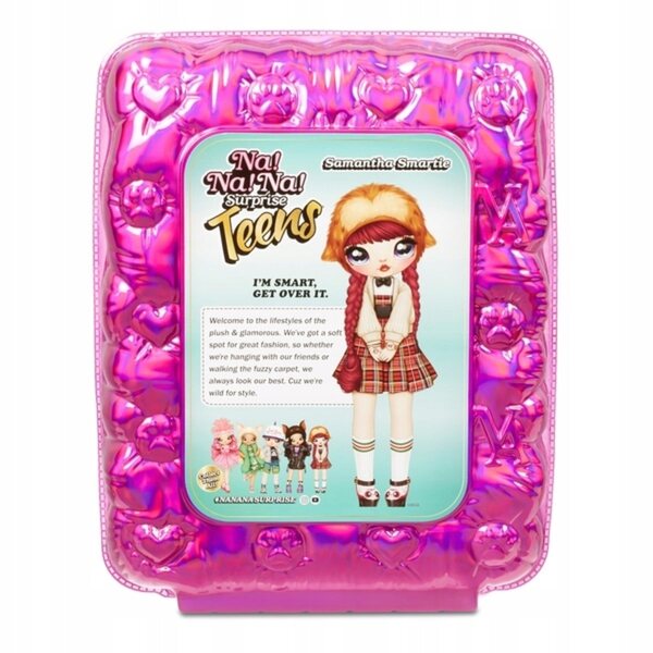 NA NA NA SURPRISE Teens Samantha Smartie bambola 28 cm - moda e stile unico