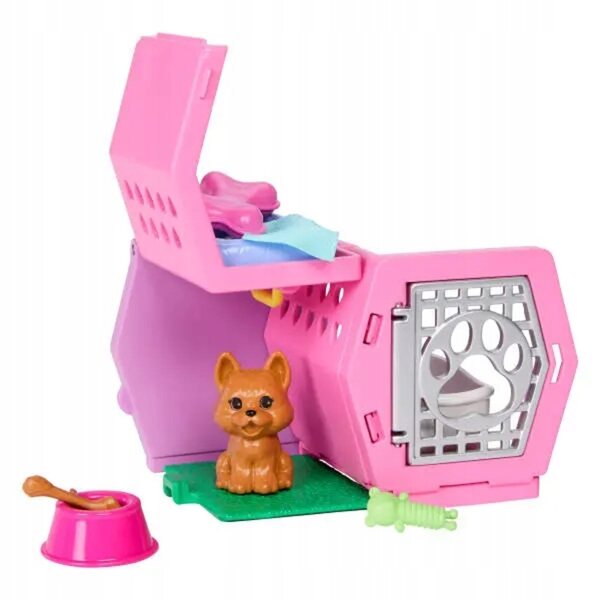 Barbie Chelsea Transporter per Cani con Set Accessori - Gioco per Bambini 3+