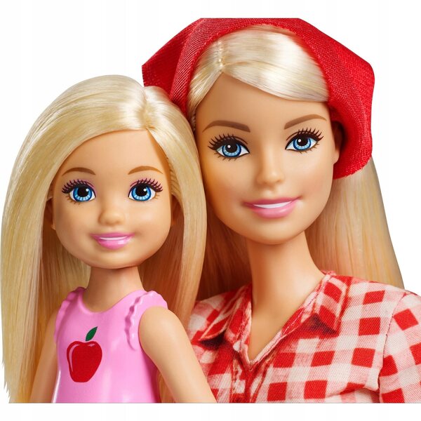 Lalka Barbie i Chelsea Na Farmie Zestaw GCK84 sweet orchard farm