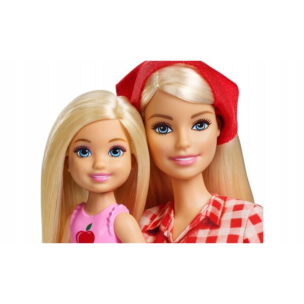 Lalka Barbie i Chelsea Na Farmie Zestaw GCK84 sweet orchard farm
