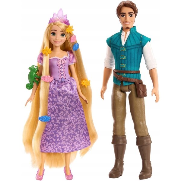 Комплект кукли Disney Princess Rapunzel и Flynn с оригинални аксесоари