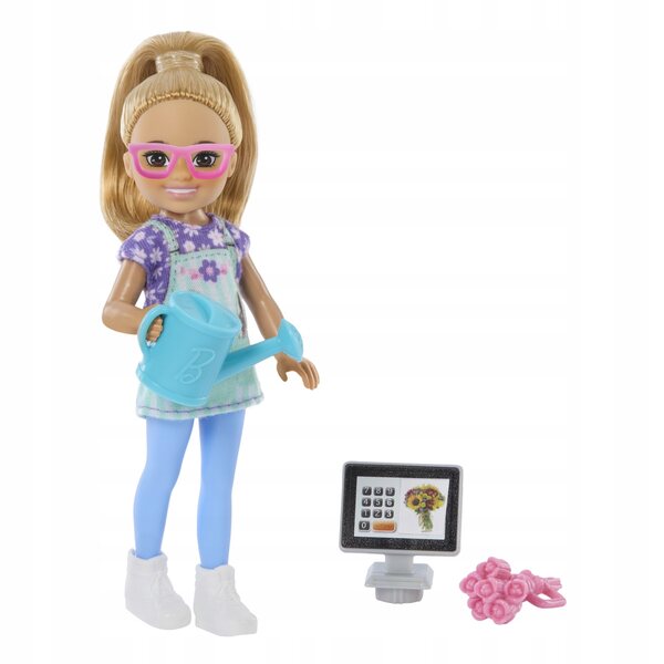 Barbie Chelsea Karriera Flower Girl – Blumenmädchenpuppe mit Zubehör