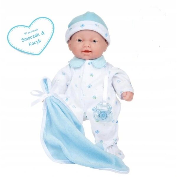 Una bambola simpatica e morbida per una bambina di un anno, 28 cm, sicura e leggera