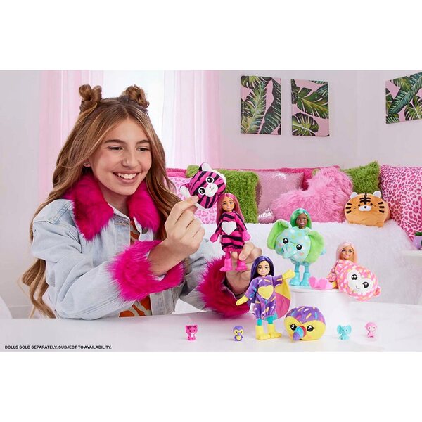 Barbie Cutie Reveal Chelsea mit Elefantenkostüm und Zubehör – ab 3 Jahren