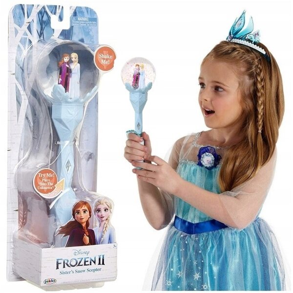 JAKKS Pacific 30 cm große Frozen-Puppe mit Klangstab für Kinder ab 3 Jahren