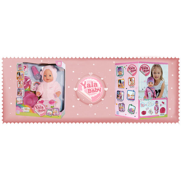 Laluca Bobas Interactief 45 cm met accessoires voor kinderen vanaf 3 jaar