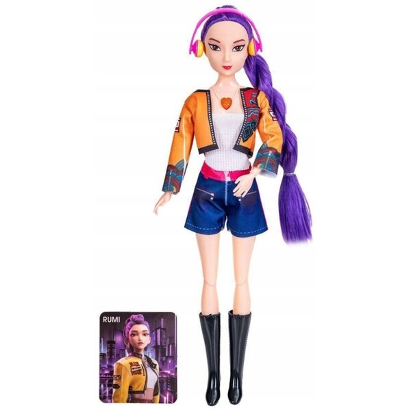 DEMON HUNTERS LALKI KPOP ŁOWCZYNIE DEMONÓW ZOEY MIRA RUMI BLIND BOX 30 CM