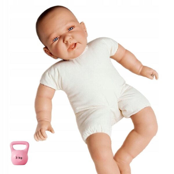 Bambolina Doro Dolls da 54 cm con pancia morbida e aspetto realistico