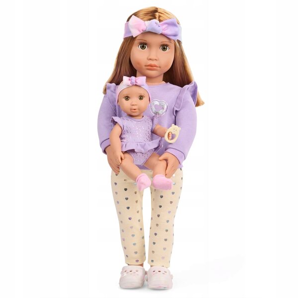 46 cm große Tory-Puppe mit kleiner Schwester und Zubehör von Our Generation