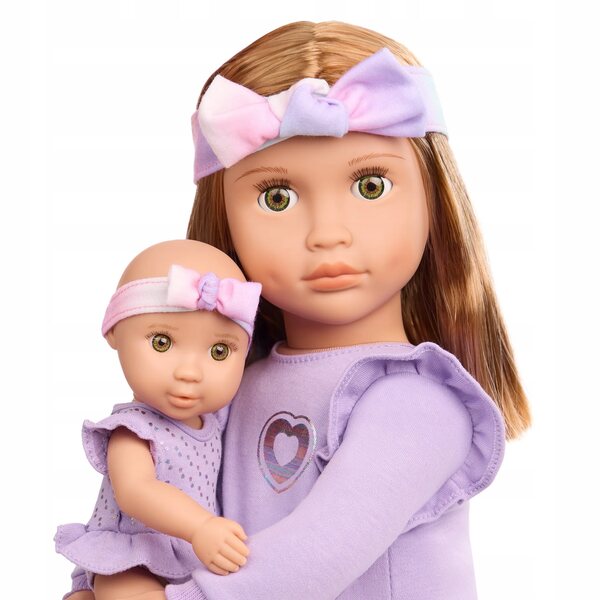 46 cm große Tory-Puppe mit kleiner Schwester und Zubehör von Our Generation