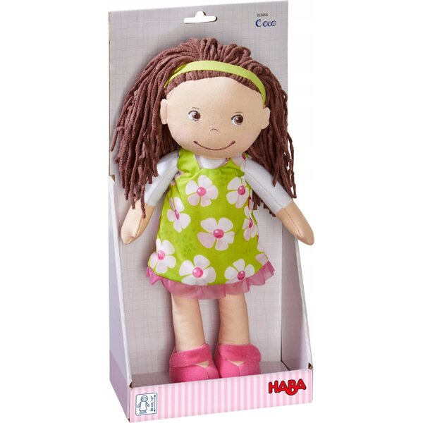 Lalùccia Szmacianka Haba Coco 30 cm - Morbida e Lavabile per Bambini 18m+