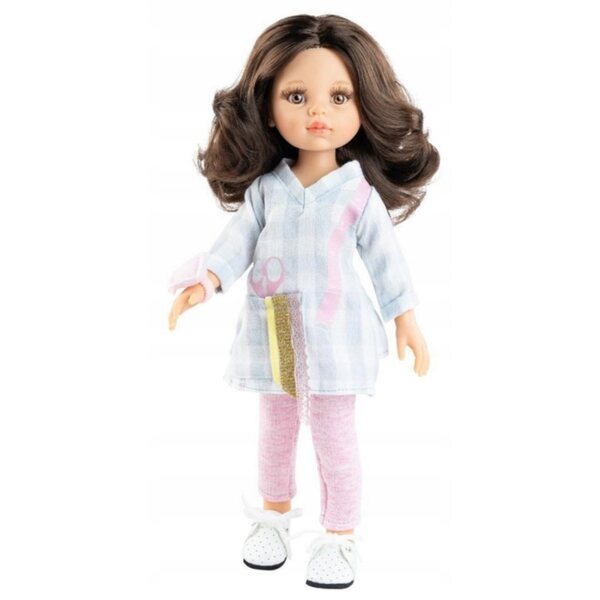 Bambola Paola Reina Carol Sarta 32 cm in vinile spagnolo di alta qualità