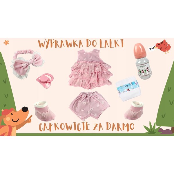 Bambola Reborn Neonata 48 cm con Abiti e Accessori - Impermeabile e Realistica