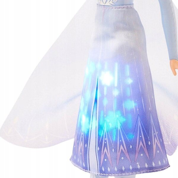 Elsa Frozen 2 Hasbro 29 cm Puppe mit magischen Lichtern und abnehmbarem Kleid