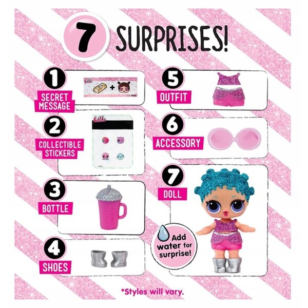 LOL Bling Doll – 7-lagige Glitzerpuppe mit Sammelüberraschungen