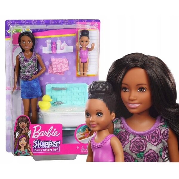 Barbie Skipper Club Opiekunki – Puppenset mit Zubehör für Kinder