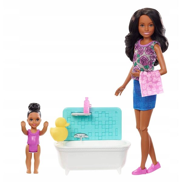 Barbie Skipper Club Opiekunki – Puppenset mit Zubehör für Kinder