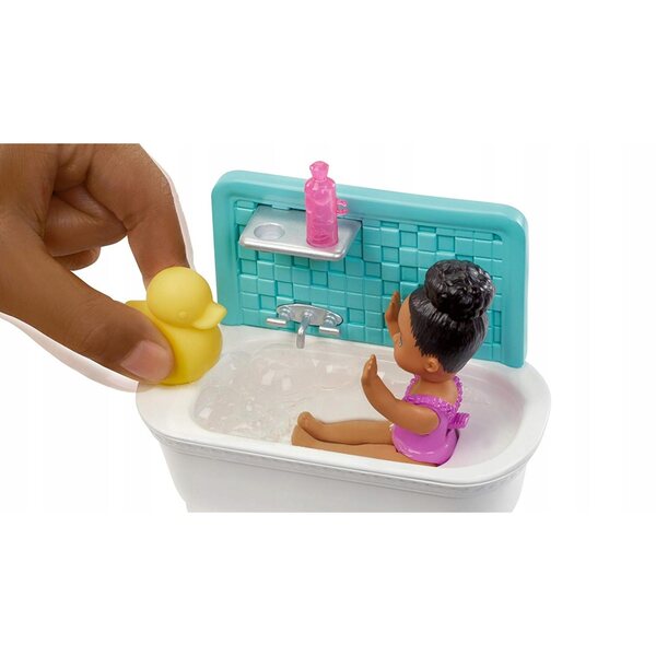 Barbie Skipper Club Opiekunki – Puppenset mit Zubehör für Kinder