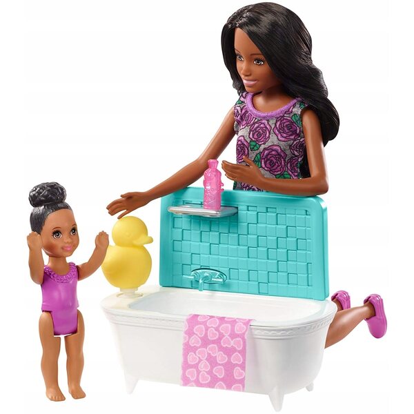 Barbie Skipper Club Opiekunki – Puppenset mit Zubehör für Kinder