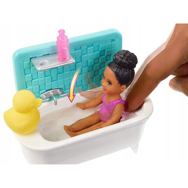 Barbie Skipper Club Opiekunki – Puppenset mit Zubehör für Kinder