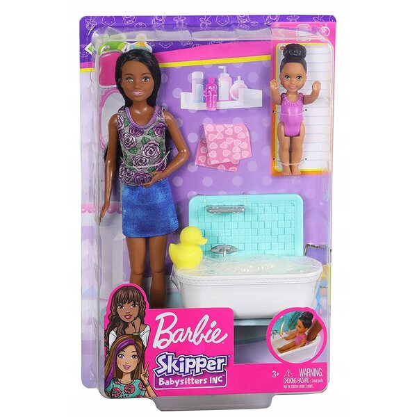 Barbie Skipper Club Opiekunki – Puppenset mit Zubehör für Kinder