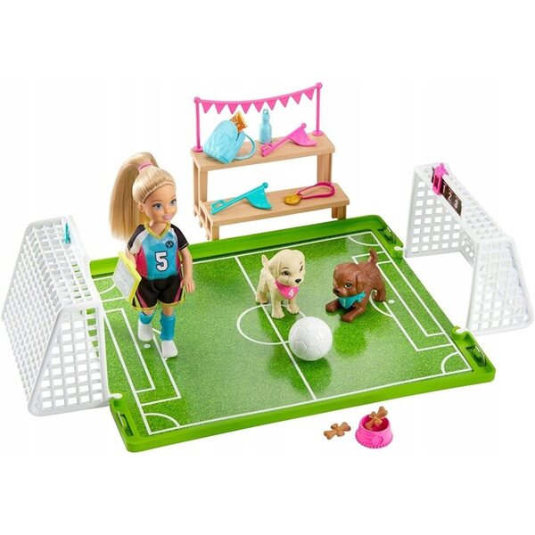 Barbie Chelsea con set da calcio e accessori ispirata a Dreamhouse Adventures