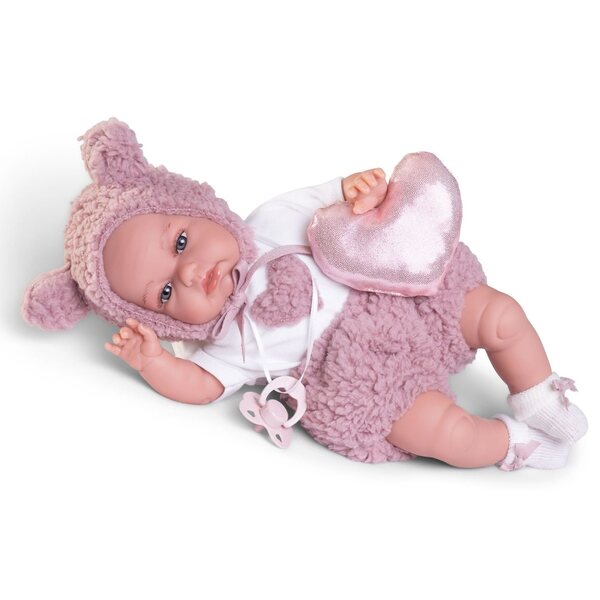 Bambola Baby Toneta 34 cm Antonio Juan con movimento realistico e cotone organico