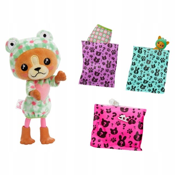 Mattel Barbie Cutie Reveal Chelsea con Costume Piesek e Accessori - Multicolore