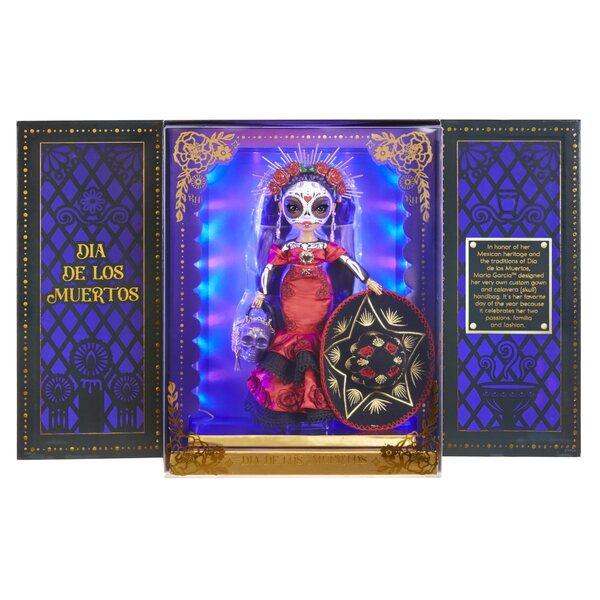 Rainbow High Maria Garcia Dia de Muertos: Lussuosa bambola da collezione con LED