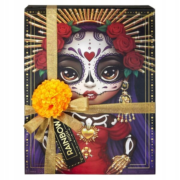 Rainbow High Maria Garcia Dia de Muertos: Lussuosa bambola da collezione con LED