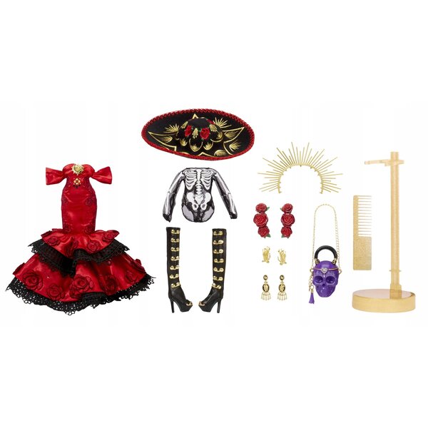 Rainbow High Maria Garcia Dia de Muertos: Lussuosa bambola da collezione con LED