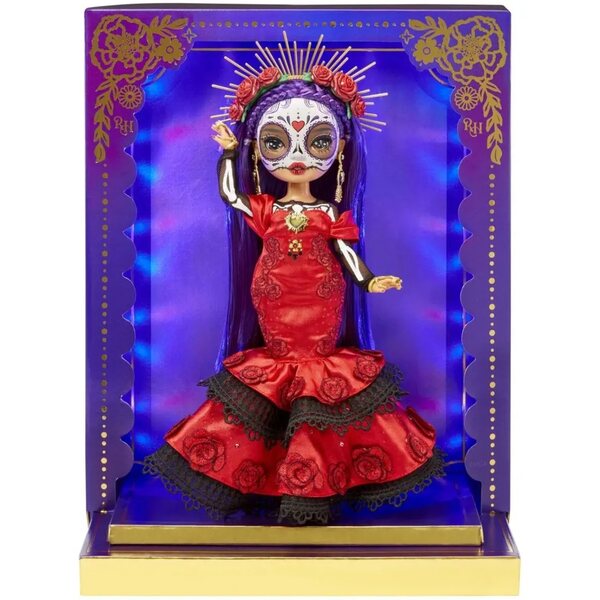 Rainbow High Maria Garcia Dia de Muertos: Lussuosa bambola da collezione con LED