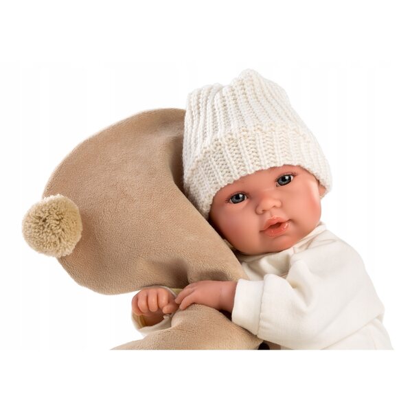 Bambola spagnola Llorens Baby Osito 36 cm con effetto pianto e materiale morbido