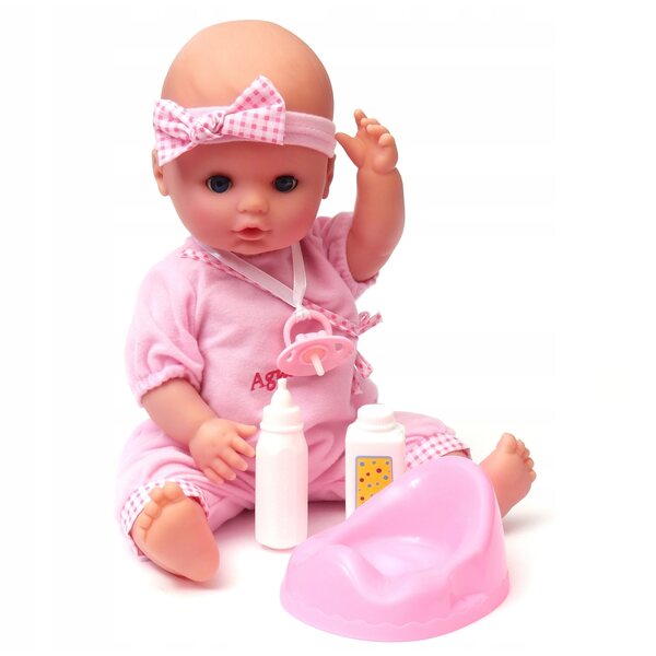 Agusia 39 cm große Dromedarpuppe, die trinkt und aufs Töpfchen geht - Spiel für Kinder ab 3 Jahren
