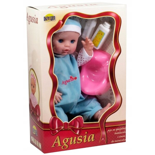 Agusia 39 cm große Dromedarpuppe, die trinkt und aufs Töpfchen geht - Spiel für Kinder ab 3 Jahren