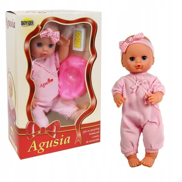 Agusia 39 cm große Dromedarpuppe, die trinkt und aufs Töpfchen geht - Spiel für Kinder ab 3 Jahren