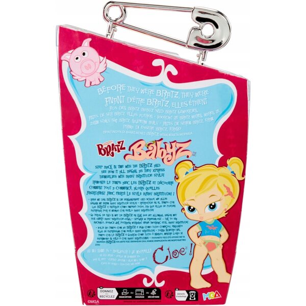 Bratz Babyz Cloe – Original-Sammelpuppe mit Stoffkleidung