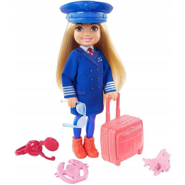 Barbie Chelsea Karriere Pilot Puppe Berufe Puppe Kinderspielzeug