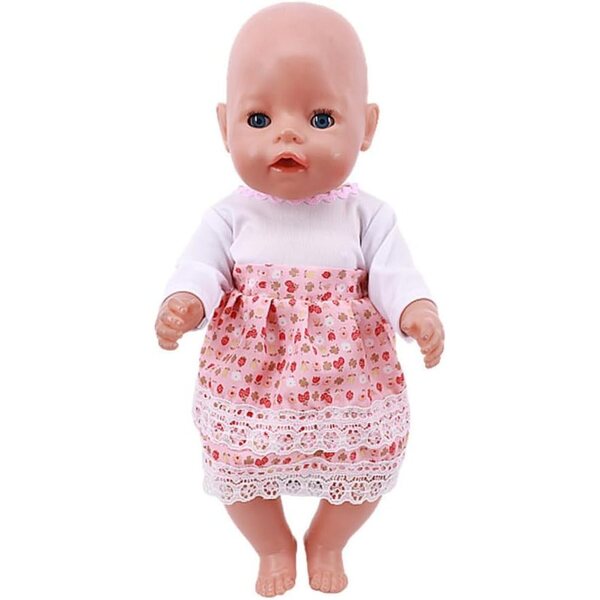 18-Zoll-Puppenkleidung für amerikanische Puppen – komplettes Set aus Freizeitkleidung und Nachthemd