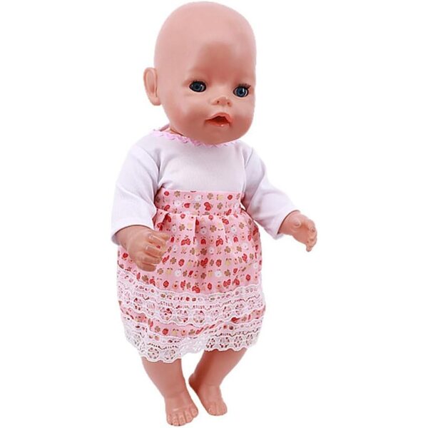 18-Zoll-Puppenkleidung für amerikanische Puppen – komplettes Set aus Freizeitkleidung und Nachthemd