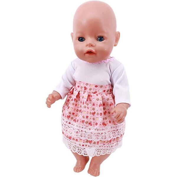 18-Zoll-Puppenkleidung für amerikanische Puppen – komplettes Set aus Freizeitkleidung und Nachthemd