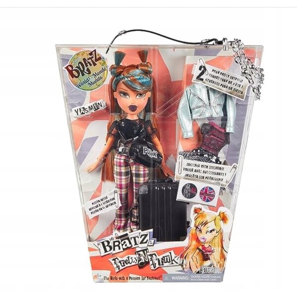 Bambola Bratz Pretty N Punk Yasmin per Bambini dai 3 Anni in Gomma e Plastica