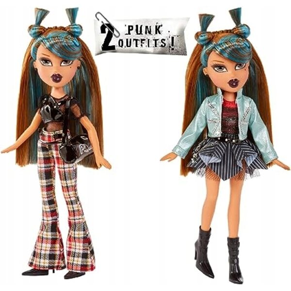 Bambola Bratz Pretty N Punk Yasmin per Bambini dai 3 Anni in Gomma e Plastica