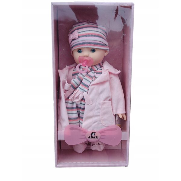Babypuppe 40 cm Adar, interaktiv, mit Geräuschen und waschbarer Kleidung